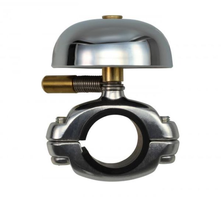 Crane Bell Mini Karen Die Cast Chrome Plated Brass Laadukas Japanilainen soittokello hienolla metallisella aanella. Sopii
