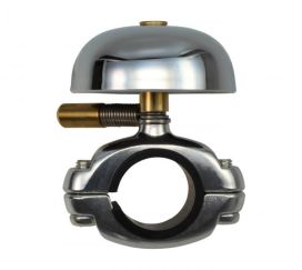 Crane Bell Crane Bell Mini Karen Die Cast Chrome Plated Brass