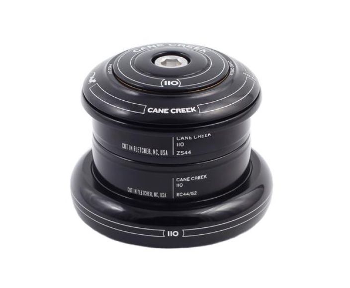 Cane Creek 110 Tapered ZS44|EC44/40 Black Ohjainlaakeri Tapered-ohjainlaakeri 110-sarja Takuu 110 vuotta Ylaosa ZS44 Alaosa