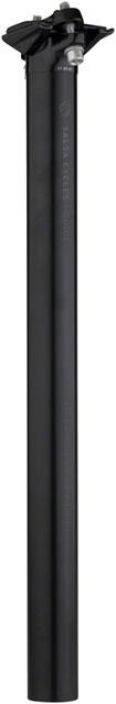 Salsa Guide Deluxe Seatpost, 30.9 x 400mm, 0mm Offset, Black