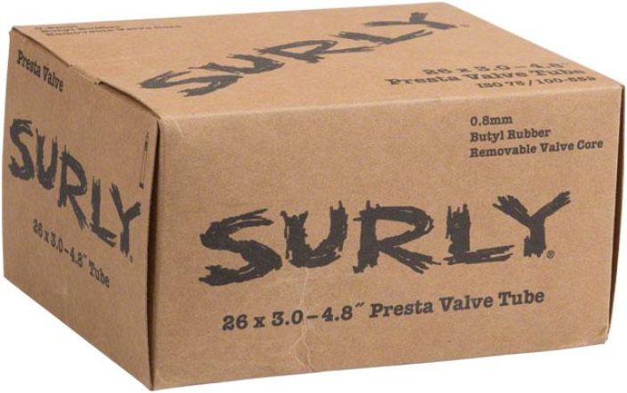 Surly Light Fat Bike Tube 26 x 3.0-4.8&quot; Fatbike sisarengas. 26&quot; x 3.0-4.8&quot; Paino: 310gr Presta-venttiili Irroitettava sielu