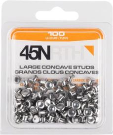 45NRTH 45NRTH Large Concave Carbide Aluminum Studs - 100 Pack