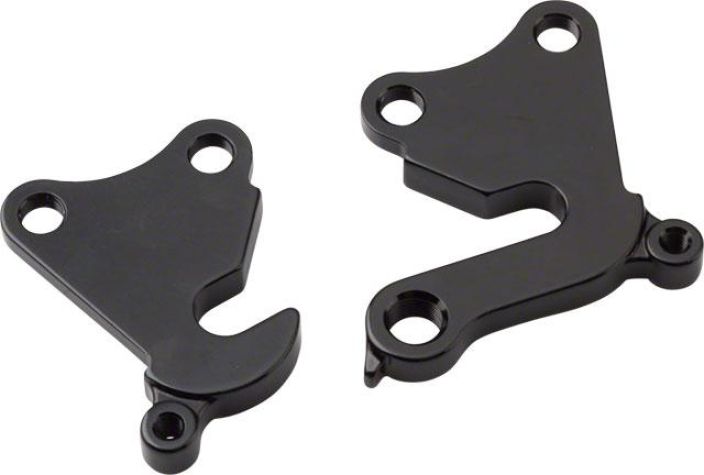 Surly MDS 10mm Axle Vertical Dropout Standard hanger Pair Surly MDS -rungonkorvakkeet. 10mm akselille. Alumiinia Lokasuojan