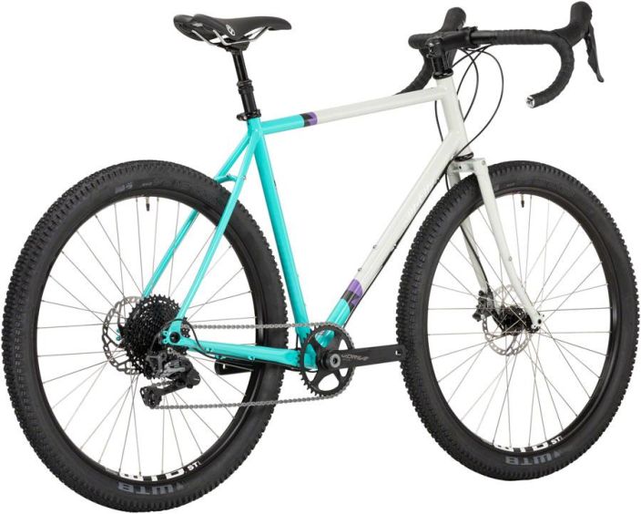 All-City Gorilla Monsoon Bike Sil/Blue