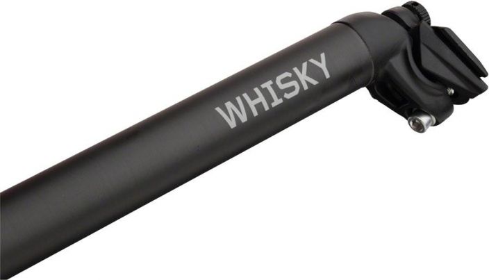 Whisky No.7 Carbon Seatpost 30.9 x 400mm 18mm Offset Hiilikuituinen satulatolppa. 30.9mm 18mm offset Pituus 400mm Paino