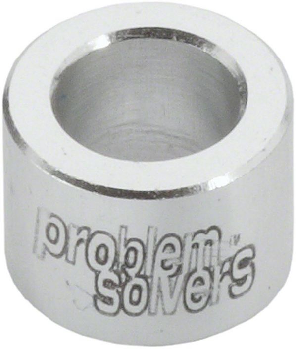 Problem Solvers SpaceOuts 6mm H2O Bottle Cage Spacer Kit Silver Pullotelineen korotussarja, jolla saat telineen kauemmas
