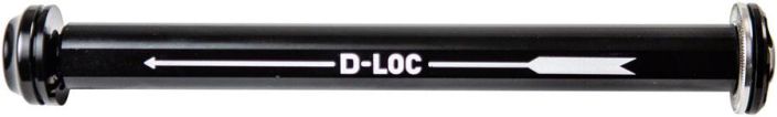 Cane Creek Helm D-Loc Bolt-On Thru Axle Black Cane Creek Helm -keulan etuakseli.