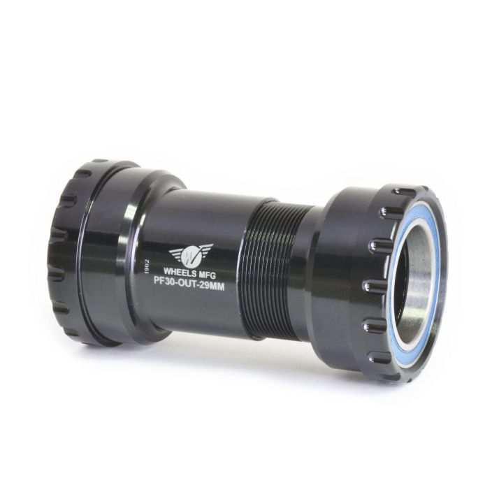 Wheels MFG PF30 Outboard ABEC-3 BB for 29mm SRAM DUB PF30-OUT-29MM PF30 with outboard bearing BB for use with 29mm spindle