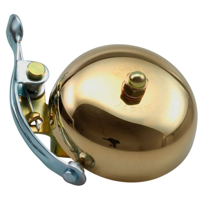 Crane Bell Suzu Gold Brass Laadukas Japanilainen soittokello hienolla metallisella aanella. Halkaisija n. 55mm Sopii 22.2 -