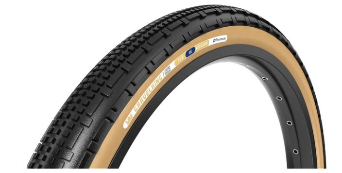 Panaracer Gravelking New SK 700x45 Black/Brown Gravel rengas hyvaksi havaitulla kuviolla. Tubeless ready 700x45 560Gr