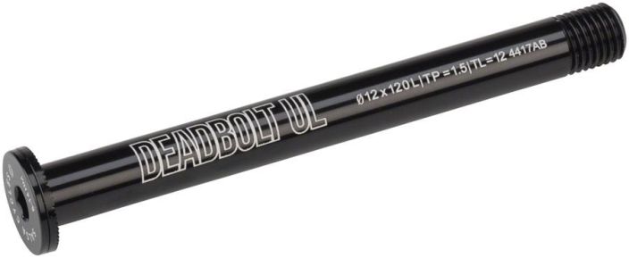 Salsa Deadbolt Ultralight Thru-Axle Rear 12mm / 120mm / 1.5 / 12mm Lapiakseli taakse. Halkaisija: 12mm Pituus: 120mm