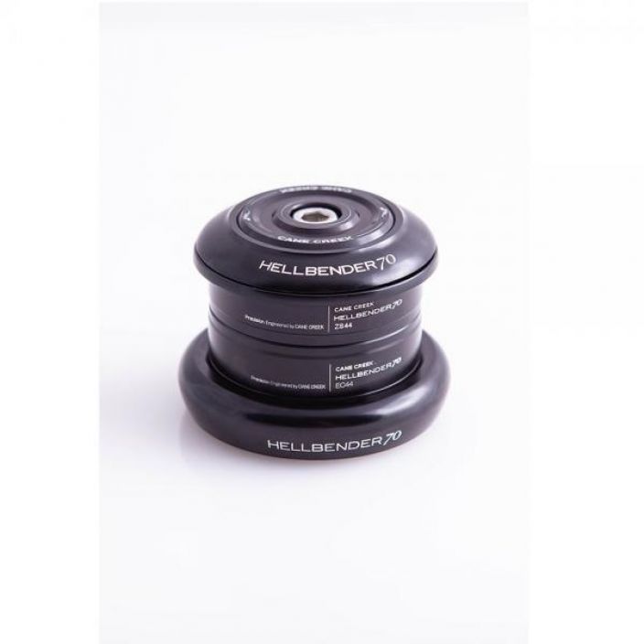Cane Creek Hellbender 70 ZS44/EC44/40 Headset Tapered-ohjainlaakeri S.H.I.S.: ZS44/28.6|EC44/40 Stack: 8mm/4mm Color: black