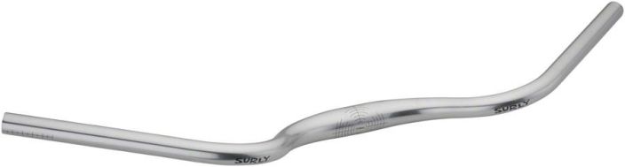 Surly Terminal Bar 40mm Rise Silver Surly Terminal Bar Handlebar - 31.8mm Clamp, 735mm Width, 40mm Rise, Aluminum, Silver