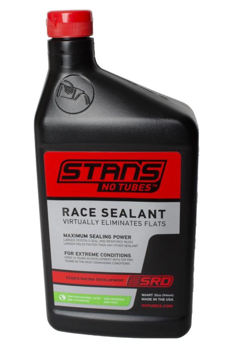 Stan´s Tubeless Race Sealant 946ml No Tubes renkaan tiivistyslitku. Paikkaa vuotoja.