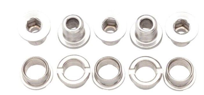 Problem Solvers Rattaanpultit 8mm Double CroMo Kirkas - 5kpl pussi - CroMo - Kirkas - Pituus 8mm