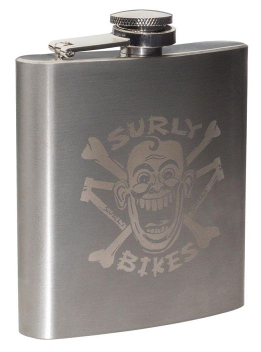 Surly Hip Flask Stainless Juomalasi Silikonia 0.473L