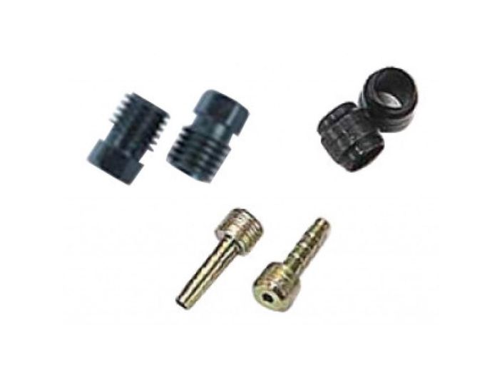 XLC BR-X65 Hydraulic disc brake hose connection kit, for Magura MT, front or rear, 6 pieces Hydraulisen levyjarrun
