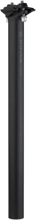 Salsa Guide Seatpost 31.6 x 400mm 0mm Offset Alumiininen satulatolppa. Halkaisija: 31.6mm Pituus: 400mm Offset: 0mm Paino: