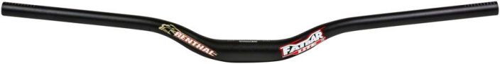 Renthal 35 Fatbar Lite Black 40mm Rise Alumiininen maastotanko legendaariselta valmistajalta. • 760mm width • 7 degree