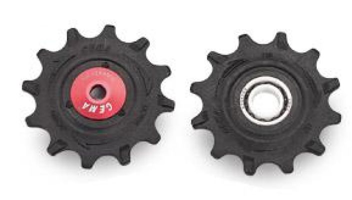 Cema Pulley Wheels Sram Hybrid Ceramic Black 12-hampainen Shimano / Sram 10s/11s Materiaali: Muovi Hybrid Ceramic -laakerit