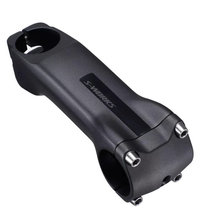 Specialized S-Works Tarmac Stem 31.8x120 6d S-Works Tarmac ohjainkannatin 31.8mm 120mm 6` Lean and clean. The lightweight