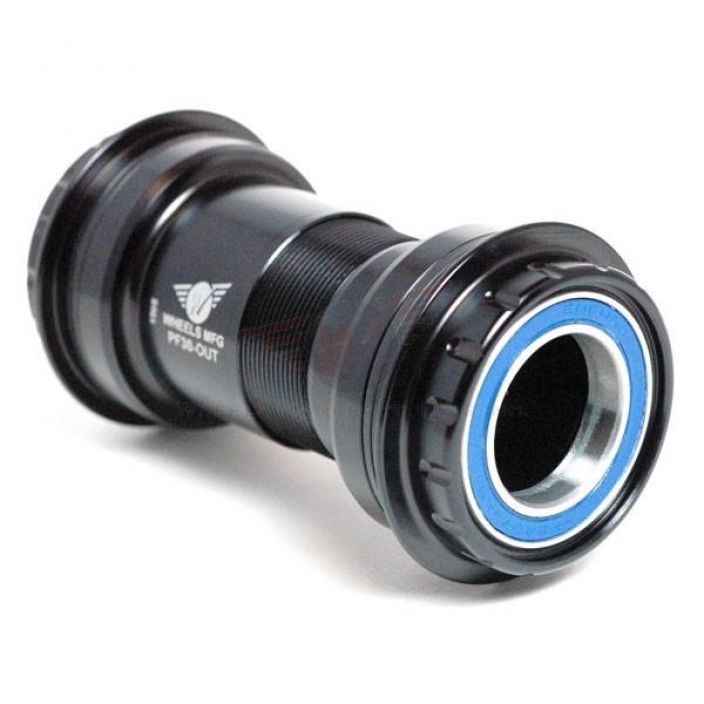 Wheels MFG PF30 Outboard ABEC3 BB for 24mm Cranks (Shimano) Black