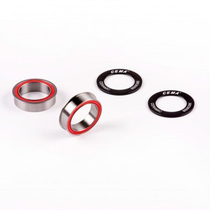 Cema BB86-BB92 Ceramic For 30 MM Axle Keskio BB86-92 runkoihin 30mm -kampiin. Keraamiset laakerit