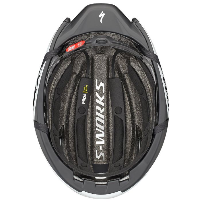 Specialized S-Works Evade 3 Black/White Specialized S-Works Evade 3 Road Helmet - White/Black Breathability, performance &amp;