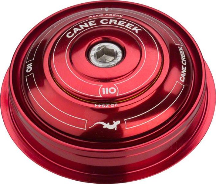 Cane Creek 110 Tapered ZS44|ZS56/40 Red Ohjainlaakeri Tapered-ohjainlaakeri 110-sarja Punainen Ylaosa ZS44 Alaosa ZS56 Takuu