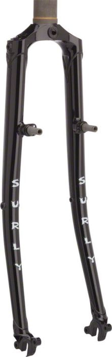 Surly Long Haul Trucker Fork 26&quot; 400mm Terashaarukka. 26&quot; kiekolle Cantilever -jarruille rengastila 26 x 2.1&quot;