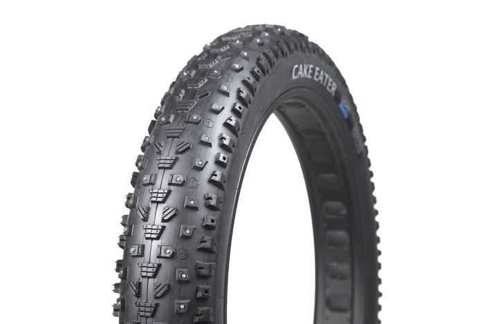 Terrene Cake Eater Light 26 x 4.6 Studded Nastarengas fatbikeen. Nastoitettu LR low resistance -nastat 26 x 4.6&quot; Taitettava