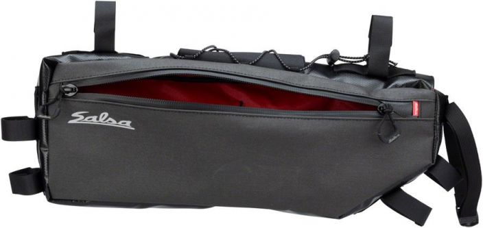 Salsa EXP Series Half Pack Bag Large Puolikas runkolaukku. Tarrakiinnitys runkoon Hyva saankestavyys. Vahvat vedenpitavat
