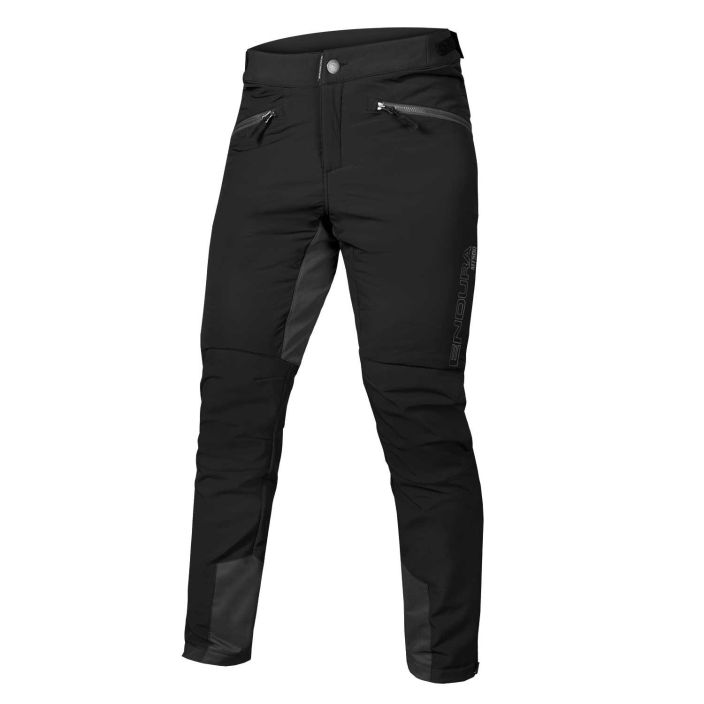 Endura MT500 Freezing Point Trousers Kevyesti vuorattu lammin softshell-housu kylmien kelien lenkeille. Primaloft-vuoraus