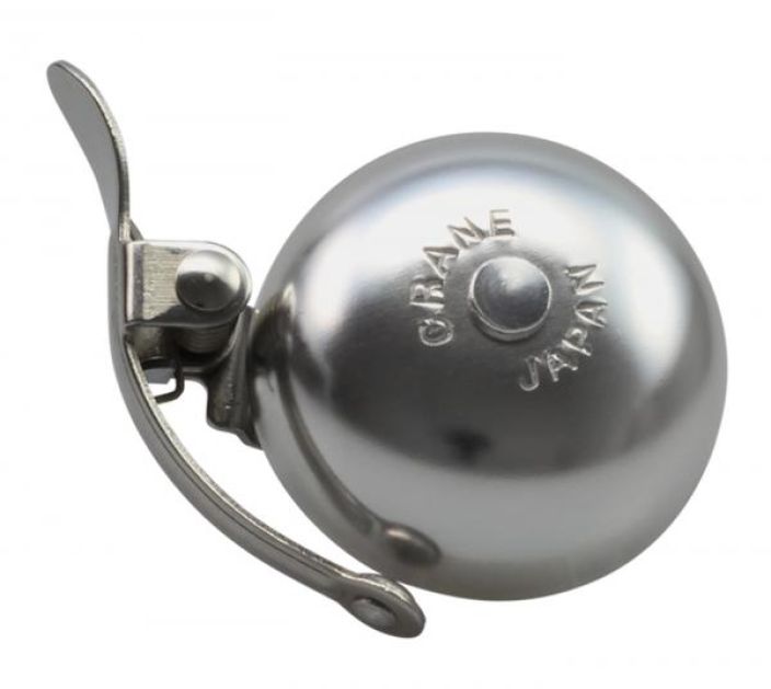 Crane Bell Mini Suzu Matte Silver Alloy tuotekuva 1