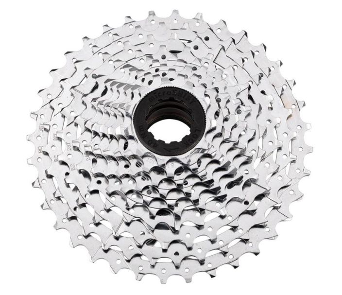 Microshift 11-32T CP 10sp 10-vaihteinen pakka. Sram/Shimano 11-32 351gr 11-12-13-15-17-19-21-24-28-32