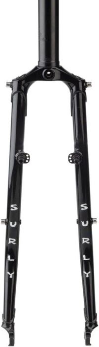 Surly Pack Rat 26&quot; Fork Terashaarukka 26&quot;-kiekoille. Suora kaulaputki: 28.6mm Jarrutyyppi: Canti/V-jarru Offset: 44mm Napa: