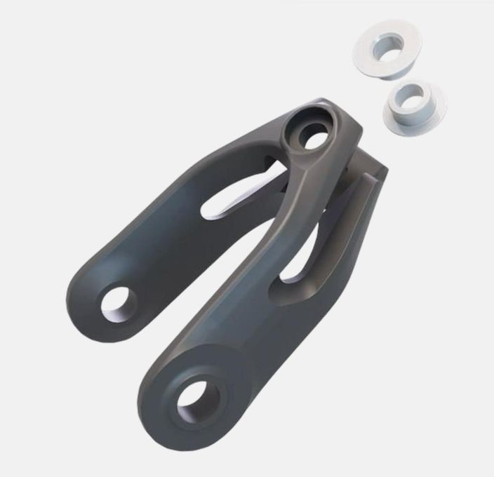 Specialized SHK EXT MY26 LEVO 4, EVO SHOCK EXTENSION, ALLOY, 69MM LENGTH Shock extension kit that allows a rider to convert Specialized SHK EXT MY26 LEVO 4, EVO SHOCK EXTENSION, ALLOY, 69MM LENGTH Shock extension kit that allows a rider to convert