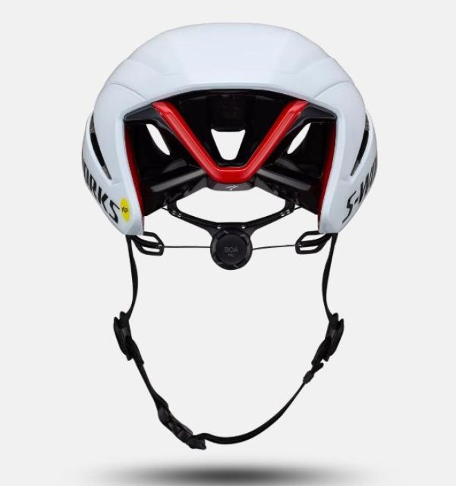 Specialized S-Works Evade 4 White Red tuotekuva 3 Specialized S-Works Evade 4 White Red tuotekuva 3