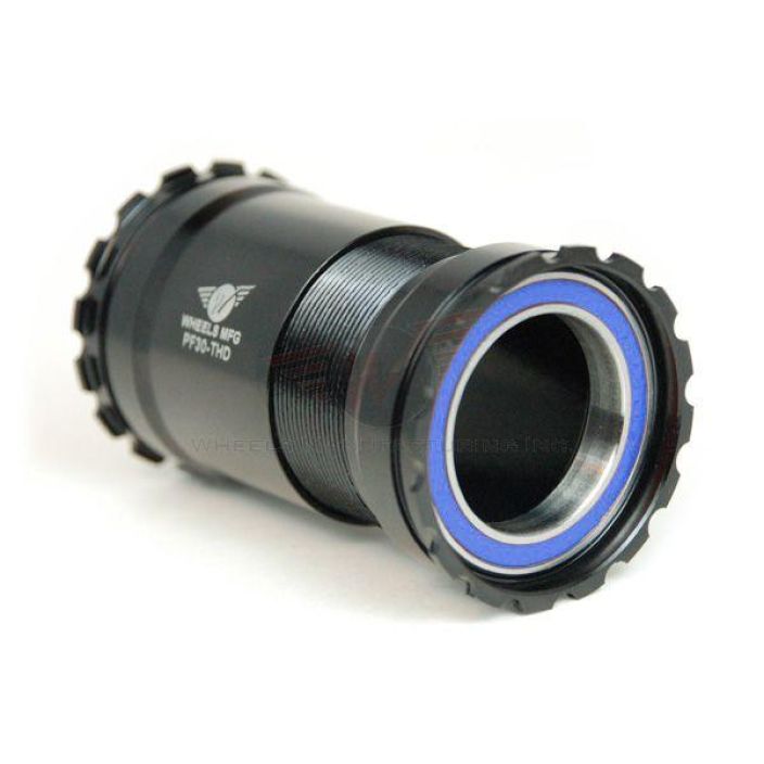 Wheels PF30 Threaded ABEC-3 BB PF30-THD-BB. Bearings: Enduro ABEC-3 Color: Black Bottom Bracket/Frame Interface: PF30,