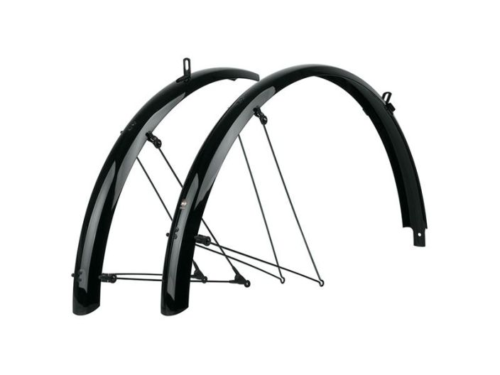 SKS Mudguard Bluemels 28&quot; / 45mm Tukevat ja hyvin suojaavat aisalliset lokasuojat. Renkaan koko: 28 &quot; / 29&quot; / 700c / 622