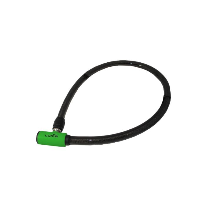 Luma Enduro 7337 Cable D20 100 Green Vahva vaijerilukko. Pituus: 100cm Paksuus: 20mm RCT Level: 4/10