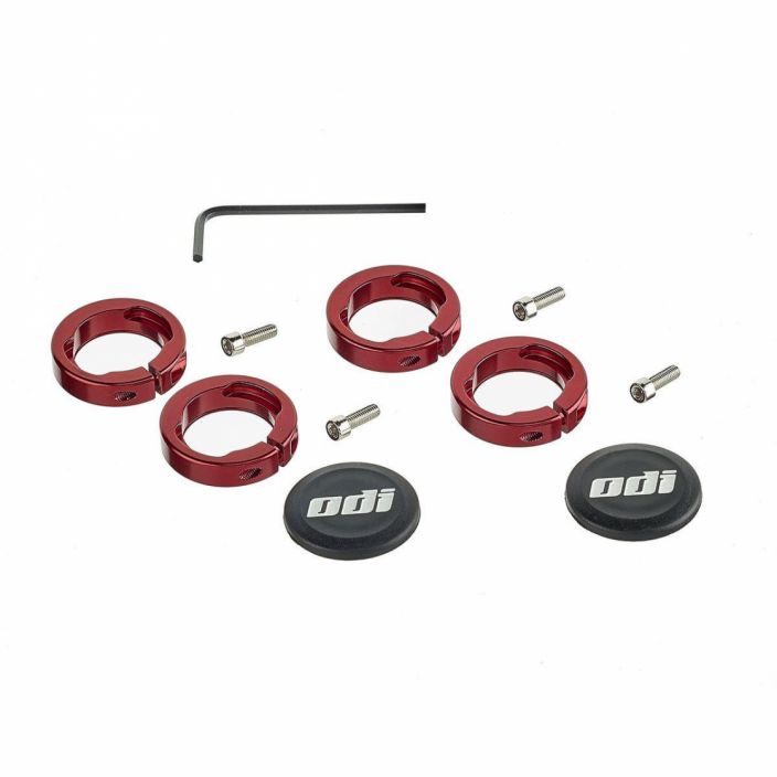 Odi Lock Jaw Clamps Red Lukkorenkaat ja paatytulppa Odin lukkotuppeihin. Punaiset