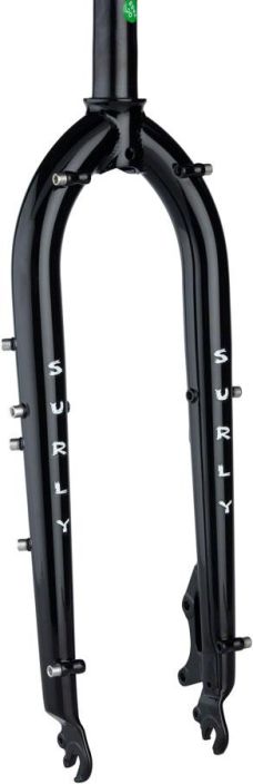 Surly Bridge Club 27.5&quot; Fork Terashaarukka 650b -kiekoille. Suora kaulaputki: 28.6mm Jarrutyyppi: IS disc Offset: 43mm Napa: