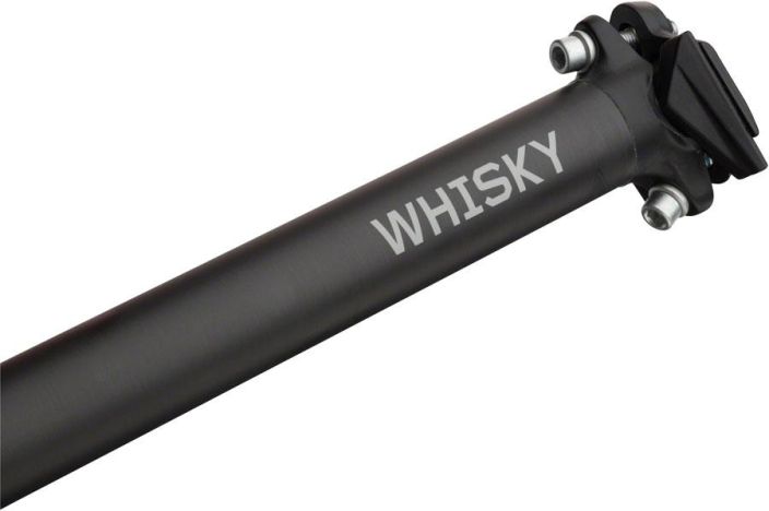 Whisky Parts No.7 Seatpost Carbon 30.9 0mm offset Hiilikuituinen satulatolppa. 30.9mm 0mm offset Pituus 400mm Paino 280gr