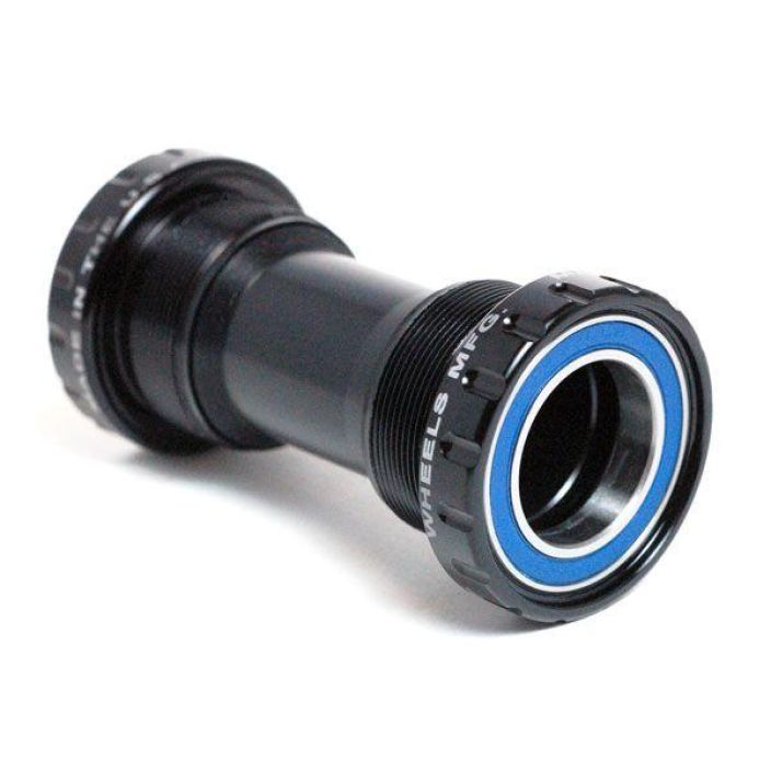 Wheels MFG Threaded MTB ABEC-3 BB for 24mm Cranks (Shimano) - Black BB-MTB-1 External English (BSA) threaded bottom bracket
