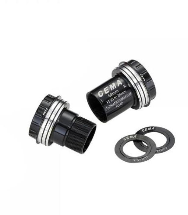 Cema PF30 Interlock Ultra Torque Keraaminen keskio PF30 Campagnolo Ultra Torque Interlock = kiristyy keskelta yhteen