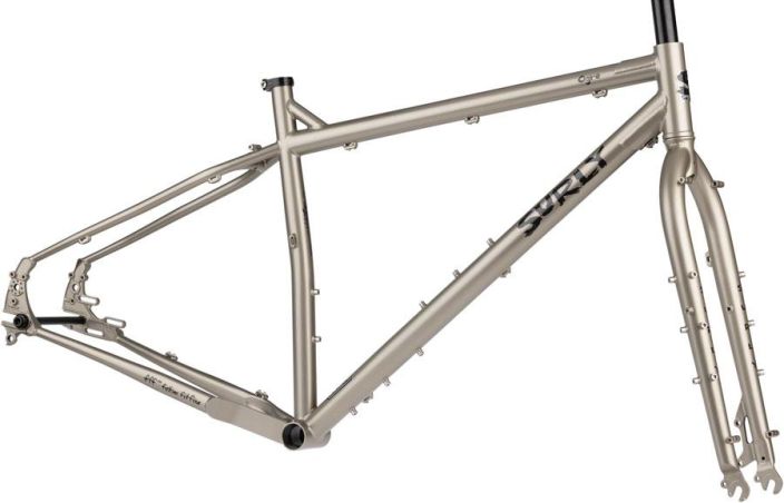 Surly Ogre Frameset Champagne Supernova Uusittu Ogre. 29&quot; terasrunko ja haarukka retkeilyyn, tavarankuljetukseen, karryn