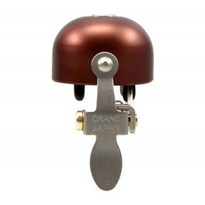 Crane Bell E-Ne Matt Brown Alloy Laadukas Japanilainen soittokello hienolla metallisella aanella. Matta ruskea Sopii 22.2 -