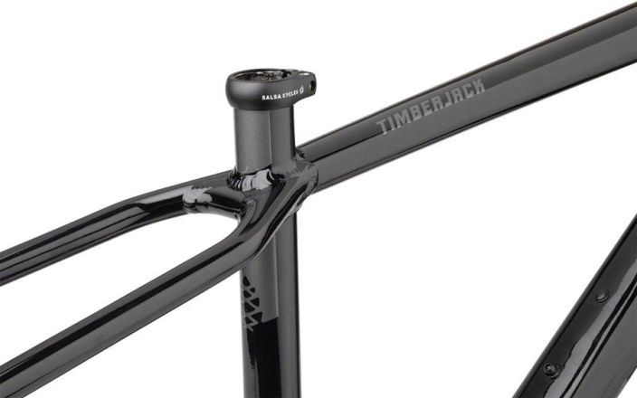 Salsa Timberjack Frame Black Reippaaseen polkuajeluun sopiva Timberjack, uudistuneella geometrialla. Pidemmi, matalampi ja