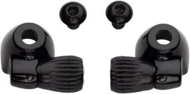 Problem Solvers Problem Solvers Downtube Housing Stops with Barrel Adjusters Black